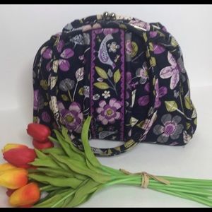 Vera Bradley Nightingale Eloise Ret Snap Lock Bag